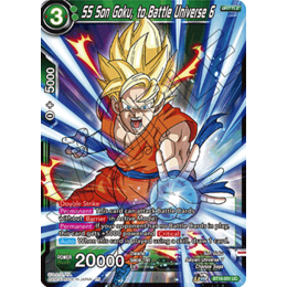 Realm Of The Gods BT16-051 SS Son Goku, to Battle Universe 6 Foil