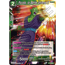 Realm Of The Gods BT16-054 Piccolo, to Battle Universe 6 Foil