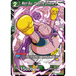 Realm Of The Gods BT16-055 Majin Buu, to Battle Universe 6 Foil
