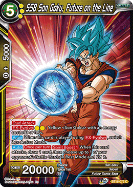 Realm Of The Gods BT16-075 SSB Son Goku, Future on the Line
