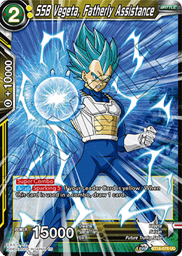 Realm Of The Gods BT16-078 SSB Vegeta, Fatherly Assistance