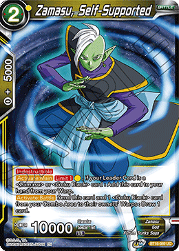 Realm Of The Gods BT16-089 Zamasu, Self-Supported