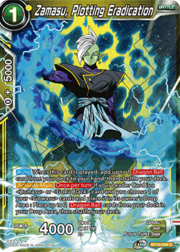 Realm Of The Gods BT16-090 Zamasu, Plotting Eradication