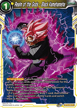 Realm Of The Gods BT16-092 Realm of the Gods - Black Kamehameha