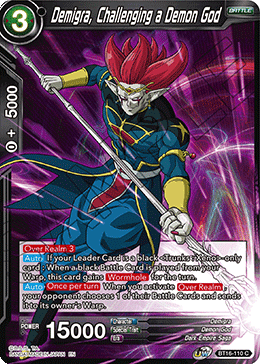 Realm Of The Gods BT16-110 Demigra, Challenging a Demon God