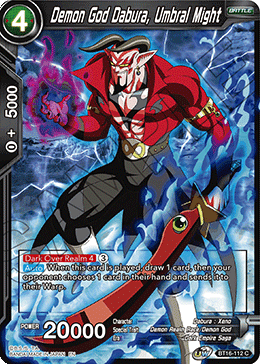 Realm Of The Gods BT16-112 Demon God Dabura, Umbral Might