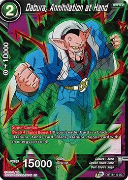 Realm Of The Gods BT16-113 Dabura, Annihilation at Hand