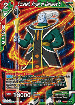 Realm Of The Gods BT16-126 Cucatail, Angel of Universe 5