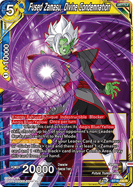Realm Of The Gods BT16-130 Fused Zamasu, Divine Condemnation