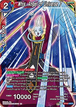Realm Of The Gods BT16-140 Whis, Angel of Universe 7
