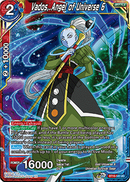 Realm Of The Gods BT16-141 Vados, Angel of Universe 6