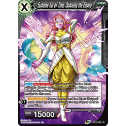 Realm Of The Gods BT16-099 Supreme Kai of Time, Opposing the Empire Foil