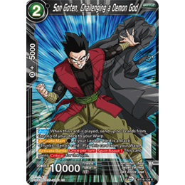 Realm Of The Gods BT16-104 Son Goten, Challenging a Demon God Foil