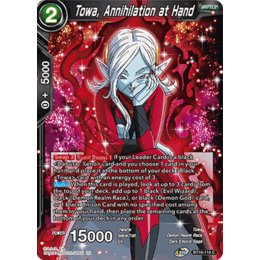 Realm Of The Gods BT16-116 Towa, Annihilation at Hand Foil