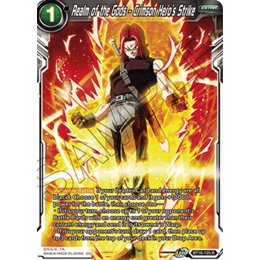 Realm Of The Gods BT16-125 Realm of the Gods - Crimson Hero's Strike Foil