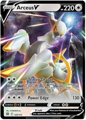 SWSH Brilliant Stars 122-172 Arceus V