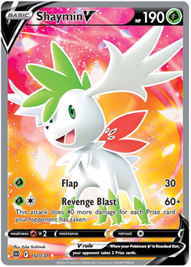 SWSH Brilliant Stars 152-172 Shaymin V