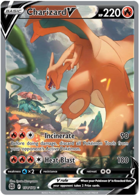 SWSH Brilliant Stars 154-172 Charizard V
