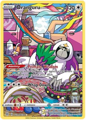 SWSH Brilliant Stars TG12/TG30 Oranguru