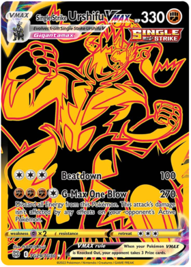 SWSH Brilliant Stars TG29/TG30 Single Strike Urshifu VMAX