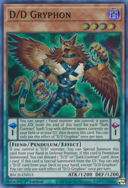 Battle Of Chaos BACH-EN013 D/D Gryphon