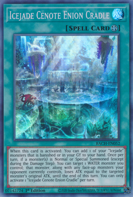 Battle Of Chaos BACH-EN052 Icejade Cenote Enion Cradle