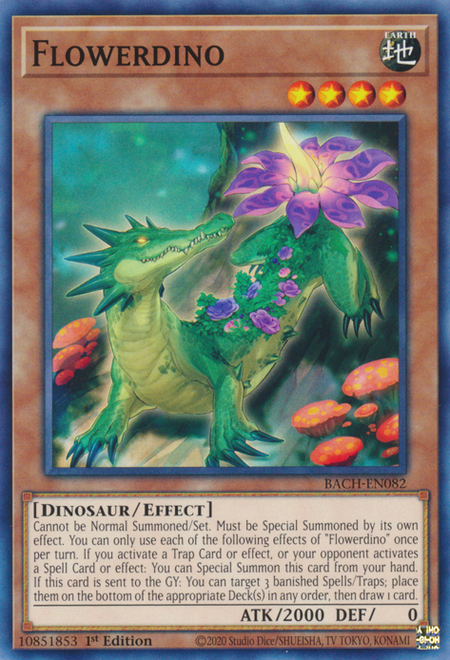 Battle Of Chaos BACH-EN082 Flowerdino