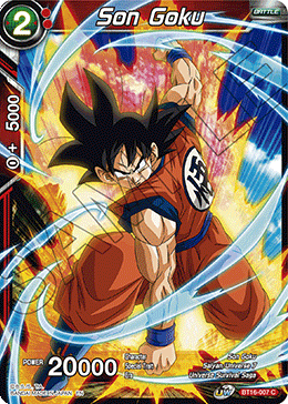 Realm Of The Gods BT16-007 Son Goku