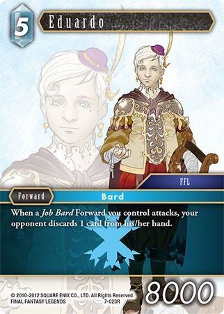 Final Fantasy Opus VII 7-023 Eduardo