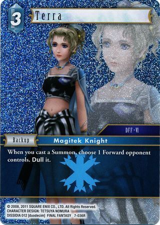 Final Fantasy Opus VII 7-036 Terra Foil