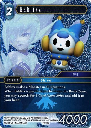 Final Fantasy Opus VII 7-038 Bablizz Foil