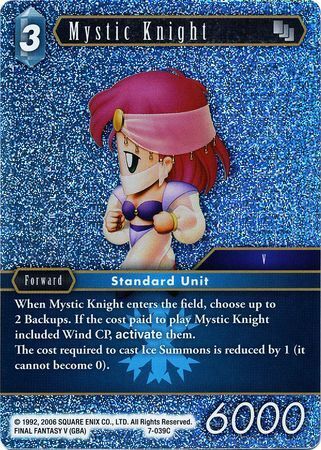 Final Fantasy Opus VII 7-039 Mystic Knight Foil