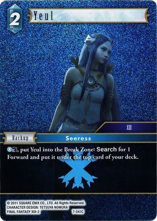 Final Fantasy Opus VII 7-041 Yeul Foil