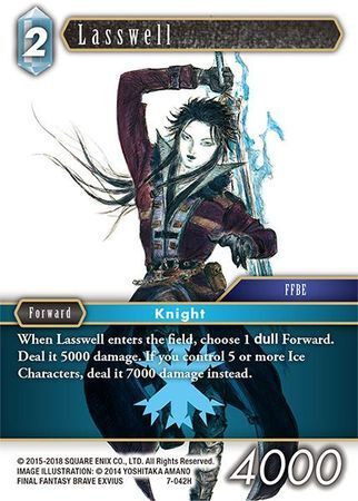 Final Fantasy Opus VII 7-042 Lasswell