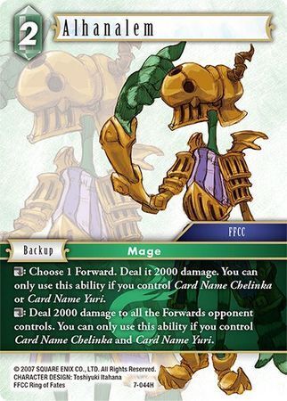 Final Fantasy Opus VII 7-044 Alhanalem