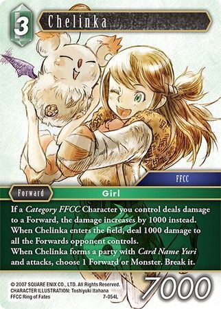 Final Fantasy Opus VII 7-054 Chelinka