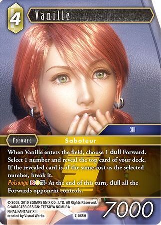 Final Fantasy Opus VII 7-065 Vanille