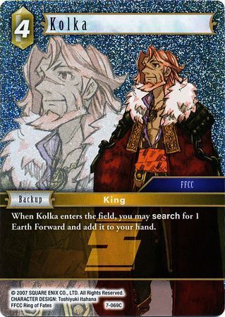 Final Fantasy Opus VII 7-069 Kolka Foil