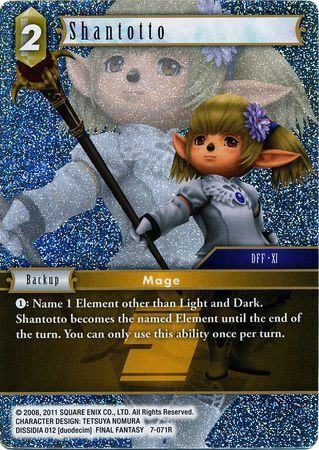 Final Fantasy Opus VII 7-071 Shantotto Foil