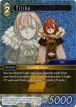 Final Fantasy Opus VII 7-075 Tilika Foil