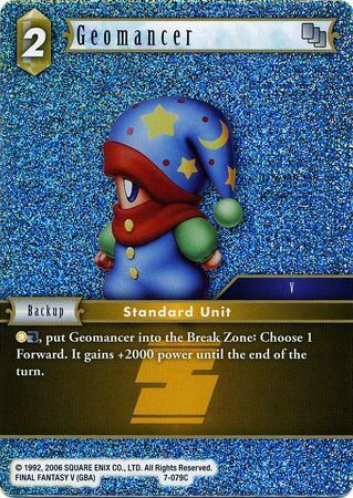 Final Fantasy Opus VII 7-079 Geomancer Foil