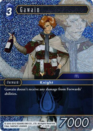 Final Fantasy Opus VII 7-107 Gawain Foil