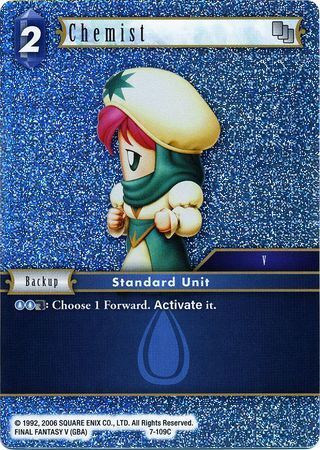 Final Fantasy Opus VII 7-109 Chemist Foil