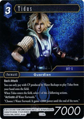 Final Fantasy Opus VII 7-116 Tidus Foil