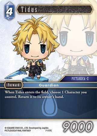 Final Fantasy Opus VII 7-117 Tidus
