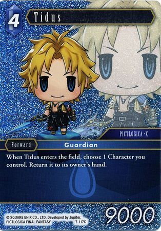 Final Fantasy Opus VII 7-117 Tidus Foil