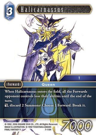 Final Fantasy Opus VII 7-119 Halicarnassus