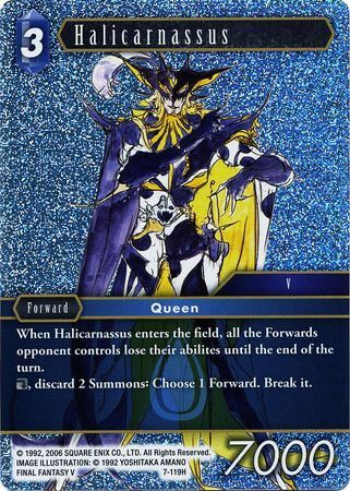 Final Fantasy Opus VII 7-119 Halicarnassus Foil