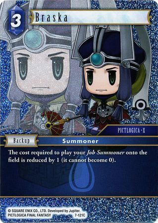 Final Fantasy Opus VII 7-121 Braska Foil
