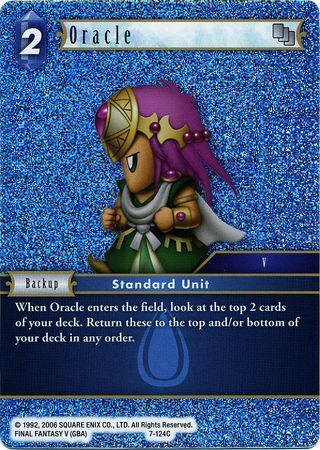 Final Fantasy Opus VII 7-124 Oracle Foil